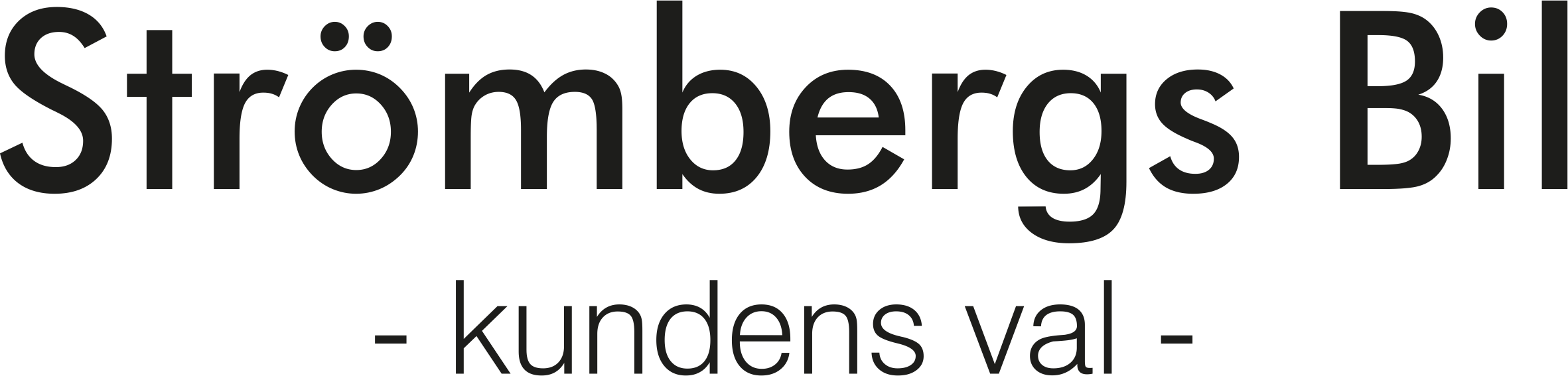 Logotyp Strömbergs Bil AB
