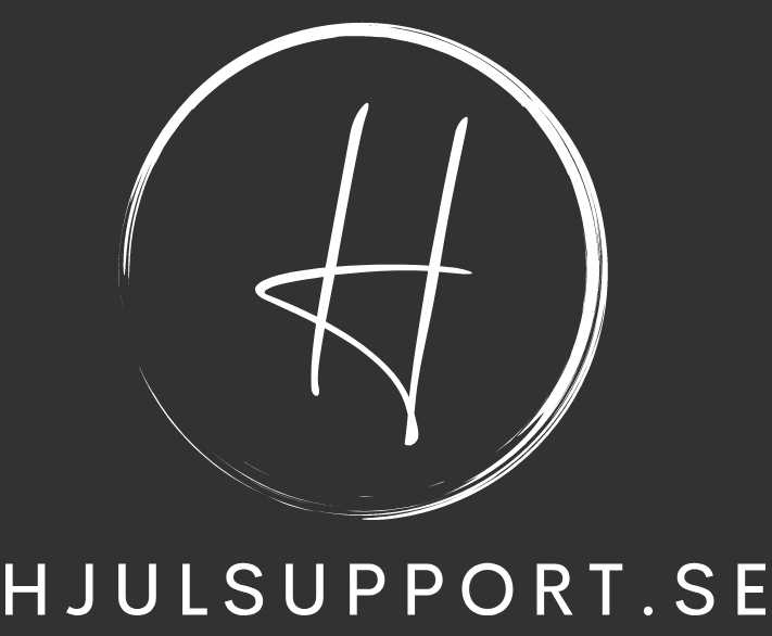 Logotyp Hjulsupport Däckverkstad