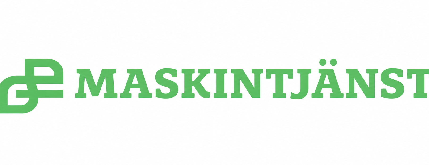 GE Maskintjänst logotyp