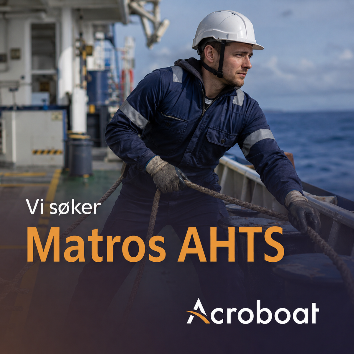 Matros Filet Matros med AHTS erfaring